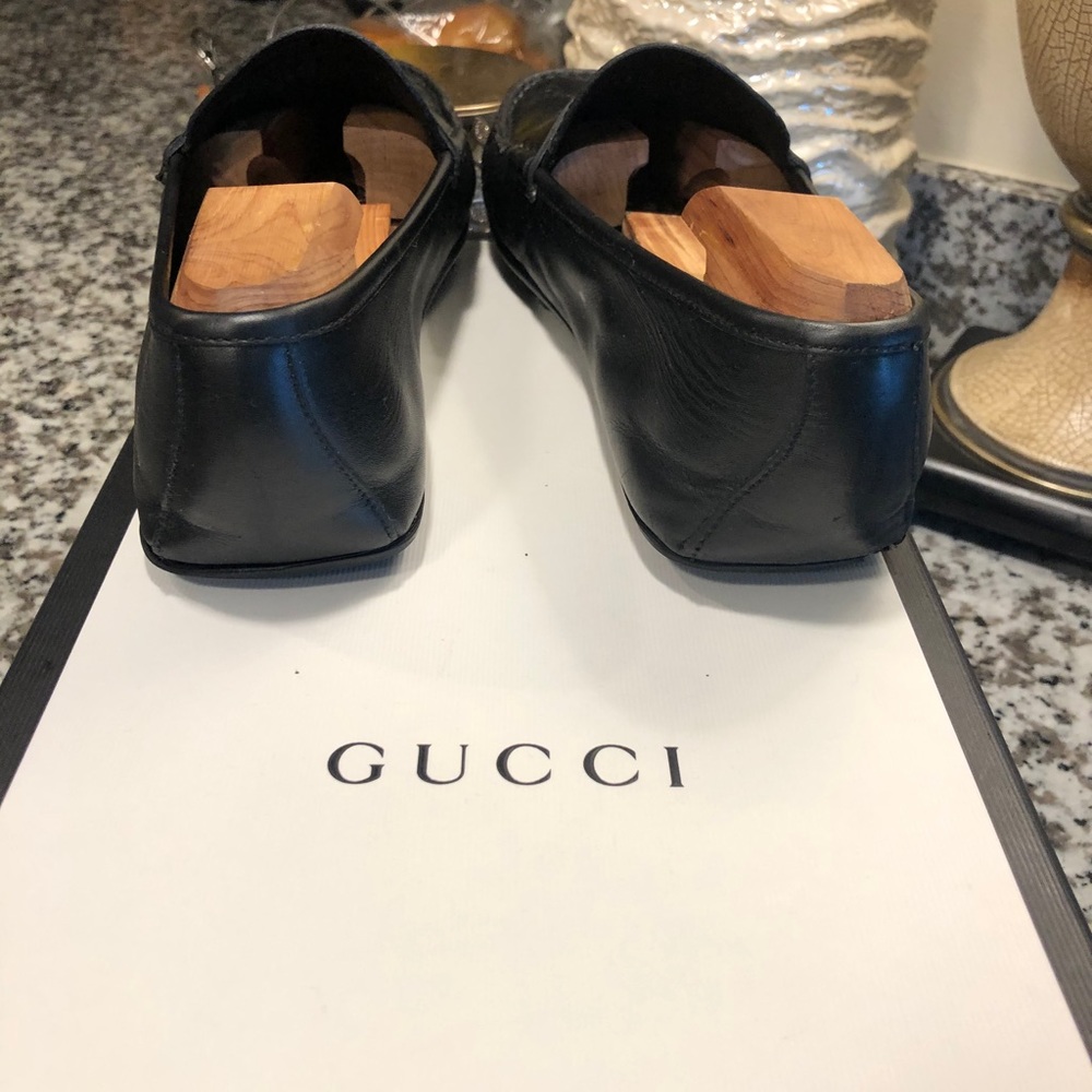Men’s Black Gucci Loafers - Picture 6 of 7